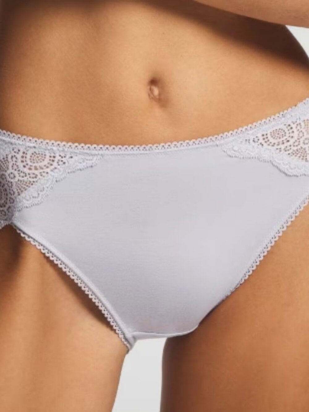 Embraceable High-Leg Panty with Crochet Lace